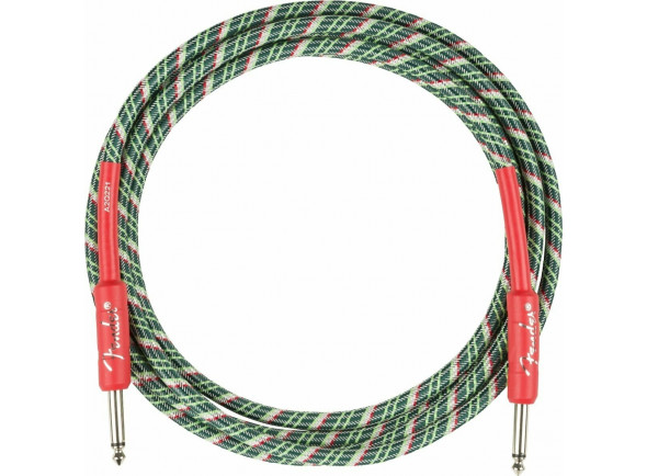 Fender  Wreath Holiday Green-Red 3 m Straight - Straight